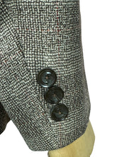 Load image into Gallery viewer, Original 1930’s Henry Page of Aylsham Ltd Brown Check Wool Double Breasted Jacket - Bust 36 38
