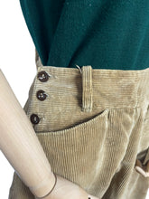 Load image into Gallery viewer, Original 1940's WW2 Women's Land Army Corduroy Breeches W27" 28 29 *