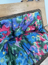 Load image into Gallery viewer, Original Early 20th Century Wool Embroidered Bag with Wooden Frame