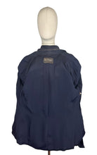 Load image into Gallery viewer, Volup Original 1940's Dark Blue Wool Jacket by Jaclane of California - Bust 40 42