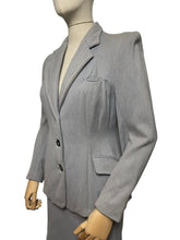 Load image into Gallery viewer, Original 1940's CC41 Pale Blue Grey Utility Wool Suit - Bust 36 38 - As Is