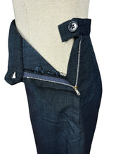 Load image into Gallery viewer, Original 1940's Black and Blue Wool Suit by Styled by Swansdown New York - Bust 34