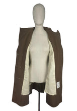 Load image into Gallery viewer, Original 1943 Dated Women's Land Army Heavy Wool Greatcoat for a 38" 40" Bust