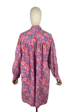 Load image into Gallery viewer, Original 1940's CC41 Pink Floral Cotton Smock - Bust 38 40 42 *
