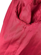 Load image into Gallery viewer, Original 1940's Raspberry Pink Wool Swing Jacket With Pockets - Bust 38 40 42