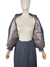 Load image into Gallery viewer, Original 1930's Single Breasted Grey Wool Pinstripe Suit - Bust 34 36