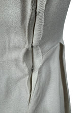 Load image into Gallery viewer, RESERVED Original 1940's Ivory Crepe Day Dress - Perfect Summer Dress - Bust 36 *