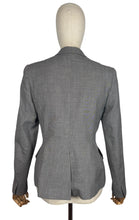 Load image into Gallery viewer, Original 1940's or 1950's Connei Model Jacket in Grey Wool with Single Button Closure - Bust 34 36