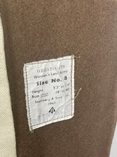 Load image into Gallery viewer, Original 1943 Dated Women's Land Army Heavy Wool Greatcoat for a 38" 40" Bust