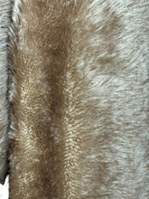 Load image into Gallery viewer, Original 1940's Faux Fur Brown Teddy Bear Edge to Edge Jacket - Bust 38