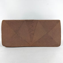 Load image into Gallery viewer, Original 1940's Milk Chocolate Brown Clutch Bag by CORDE *