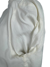Load image into Gallery viewer, Original 1950's 1960's Dumarsel White Waffle Texture Edge to Edge Coat - Bust 40 42 44 46