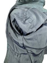 Load image into Gallery viewer, Original 1940's Black and Blue Wool Suit by Styled by Swansdown New York - Bust 34