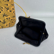 Load image into Gallery viewer, Original 1940's 1950's Olive Green Painted Leather Box Bag by CORET of Montreal