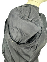 Load image into Gallery viewer, Original 1940's Inky Black Wool Single Breasted Suit Jacket - Bust 40