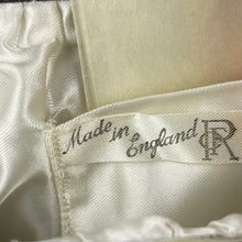 Load image into Gallery viewer, Charming Original 1950's Evening Bag by RFC in Blue with Etched Chrome Frame and Original Mirror