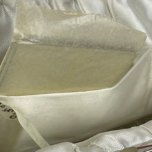 Load image into Gallery viewer, Charming Original 1950's Evening Bag by RFC in Blue with Etched Chrome Frame and Original Mirror