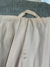 Load image into Gallery viewer, Original 1940's Grey Wool Princess Coat with Gorgeous Back Detail - Bust 36 37