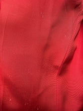 Load image into Gallery viewer, Original 1950's Cornell Flame Red Grosgrain Cocktail Dress - Bust 36 38