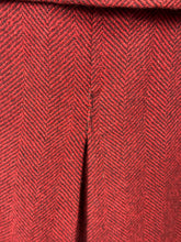 Load image into Gallery viewer, Original 1940’s Red and Brown Herringbone Double Breasted Suit - Bust 36