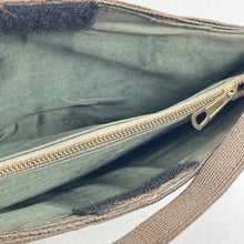 Load image into Gallery viewer, Original 1940's Corde Style Handbag in Chocolate Brown - Neat Little Bag