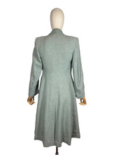 Load image into Gallery viewer, Original 1940’s CC41 Marlbeck Single Breasted Wool Coat In Grey and Black - Bust 36 *