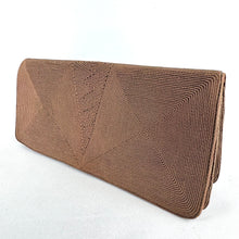 Load image into Gallery viewer, Original 1940's Milk Chocolate Brown Clutch Bag by CORDE *