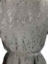 Load image into Gallery viewer, Original 1940's 1950's Classic Little Black Belted Day Dress - Bust 38 40