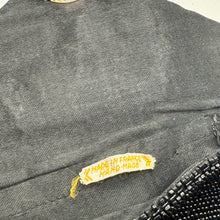 Load image into Gallery viewer, Original 1930's 1940's French Black Heavily Beaded Evening Purse - Sweet Little Bag *