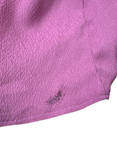 Load image into Gallery viewer, Original 1940's Dusky Pink Crepe Dress with Ruffles, Soutache and Beading - Bust 34 35 *