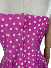 Load image into Gallery viewer, Original 1950's Pink and White Swimsuit with Matching Bolero Jacket - Bust 36 *