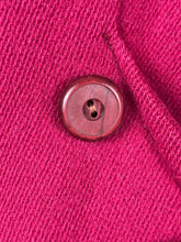 Load image into Gallery viewer, Original 1940's Raspberry Pink Wool Swing Jacket With Pockets - Bust 38 40 42