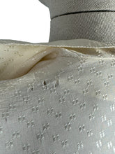 Load image into Gallery viewer, Original 1950's Ivory Mode O'Day Belted Day Dress with Button Bodice - Bust 34 *