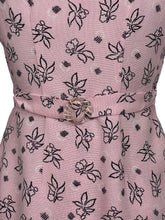 Load image into Gallery viewer, Original 1940's CC41 Pink, Black and White Moygashel Linen Suit - Bust 34