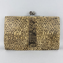 Load image into Gallery viewer, Original Wilco 1930's 1940's Faux Snakeskin Clutch Bag - Great Vintage Accessory