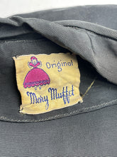 Load image into Gallery viewer, Original 1940's Miss Muffet Black Grosgrain Jacket with Cape Shoulder Detail - Bust 32 *