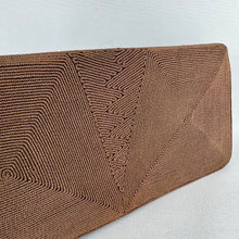 Load image into Gallery viewer, Original 1940's Milk Chocolate Brown Clutch Bag by CORDE *