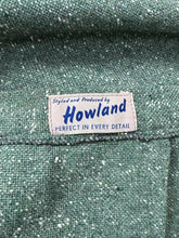 Load image into Gallery viewer, Original 1940's Green and White Tweed Pleated Skirt with Pocket - Waist 27"