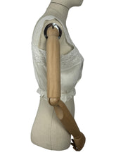 Load image into Gallery viewer, Antique Edwardian Pure Silk Camisole with Lace Detail - Bust 32 34 *