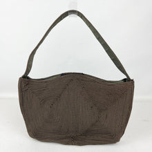 Load image into Gallery viewer, Original 1940's Corde Style Handbag in Chocolate Brown - Neat Little Bag