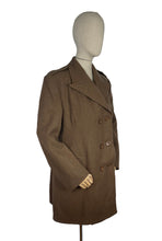 Load image into Gallery viewer, Original 1943 Dated Women's Land Army Heavy Wool Greatcoat for a 38" 40" Bust