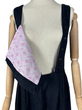 Load image into Gallery viewer, Vintage Austrian Traditional Black Dirndl Dress by Salzburger Trachten Osterreich von Wenger - Bust 34 *
