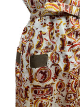 Load image into Gallery viewer, Utterly Fabulous Original 1950's Greek Themed Novelty Print Belted Dress and Coat Set - Bust 40" *