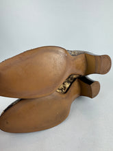 Load image into Gallery viewer, Original Deadstock 1930's Art Deco Mary Jane Style Snakeskin Shoes with Button Fastening - UK 3 *