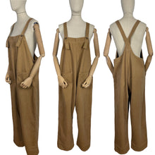 Load image into Gallery viewer, Original 1940's Women's Land Army Dungarees - Waist 42 *