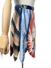 Load image into Gallery viewer, Original Home Made 1940's Apron Made from 1940's Ties with Dogs, Leaves, Birds and Boats