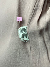 Load image into Gallery viewer, Original 1940's CC41 Pale Blue Grey Utility Wool Suit - Bust 36 38 - As Is