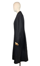 Load image into Gallery viewer, RESERVED FOR KELLY Stunning Original 1950's Princess Coat with Intricate Soutache Detailing by Crayson Model - Bust 36 38