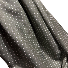 Load image into Gallery viewer, Original 1950's Dress Length of Sage Green Rayon with Off-White Polka Dot Squares Dressmaking Fabric - 35" x 176" *