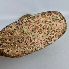 Load image into Gallery viewer, Original 1950's Gold Glitter Vintage Handbag by Waldybag